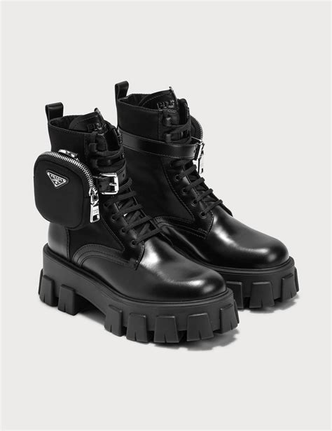 prada dames boots|Prada chunky boots.